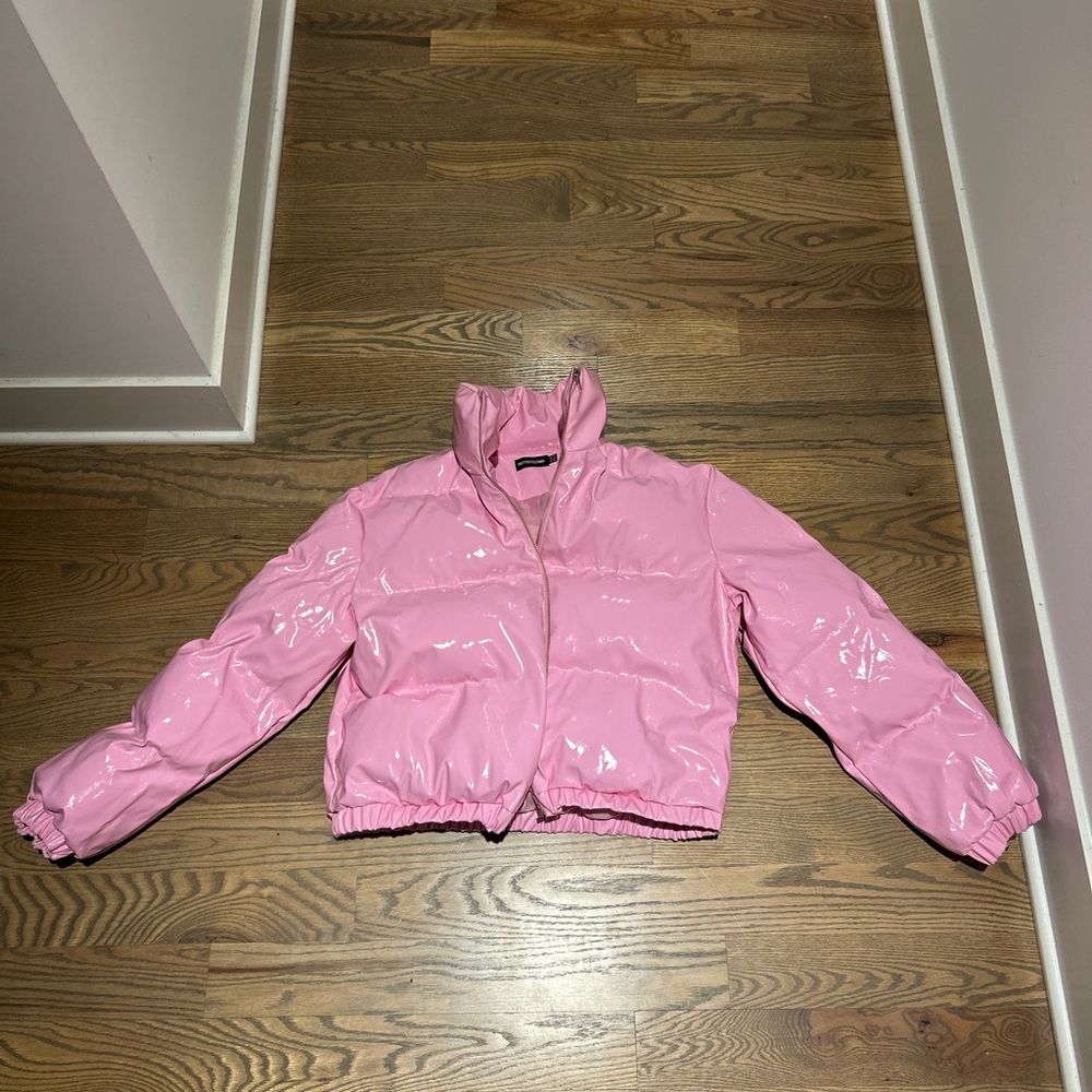 Pink Puffer Jacket